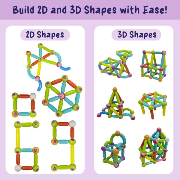 52 pcs Magnetic Sticks - Image 4