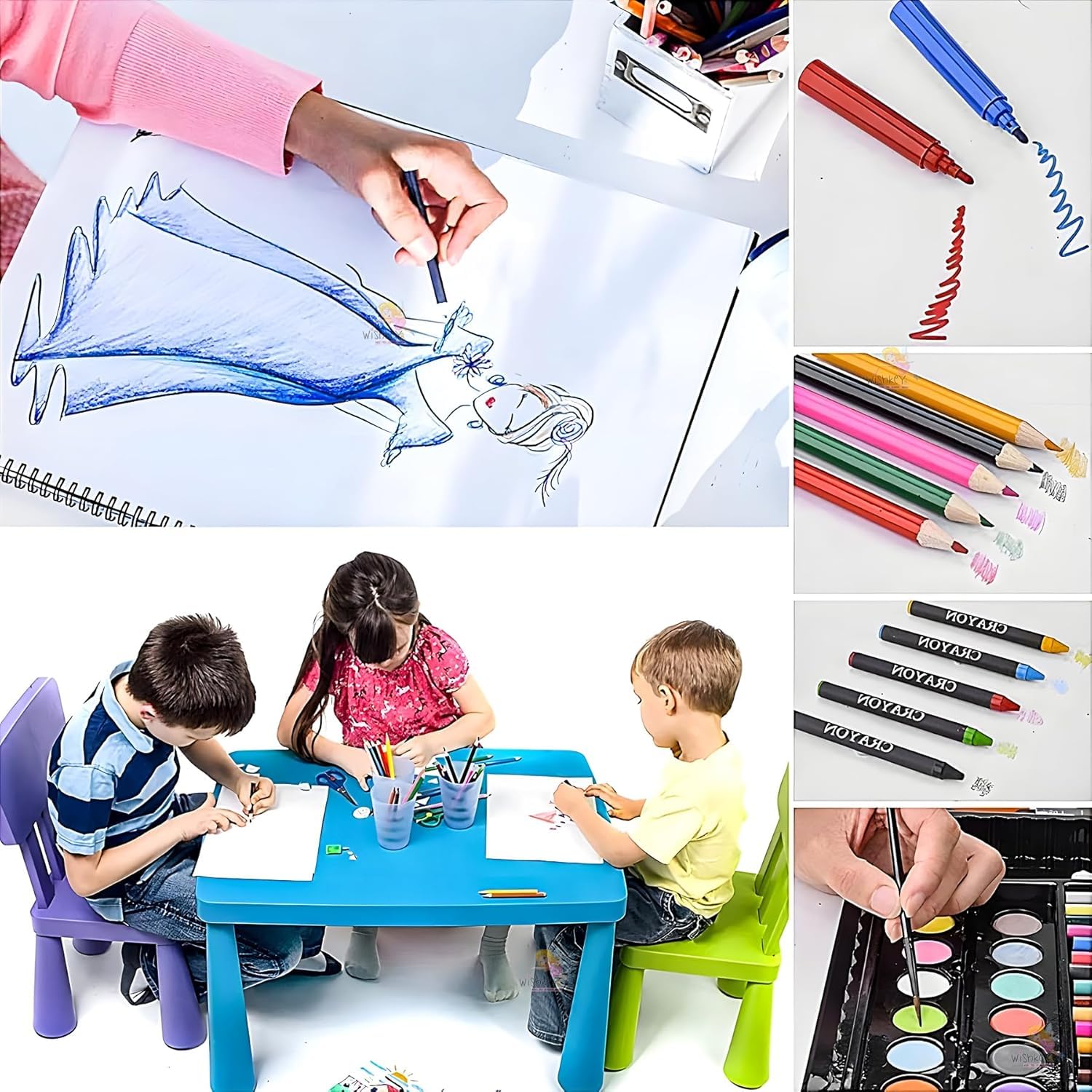 150 Pcs art set - Image 3