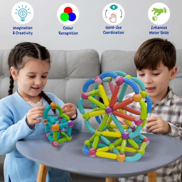 52 pcs Magnetic Sticks - Image 2