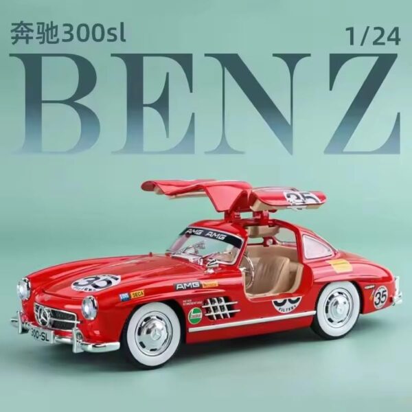 Metal 300-SL Mercedes - Image 5
