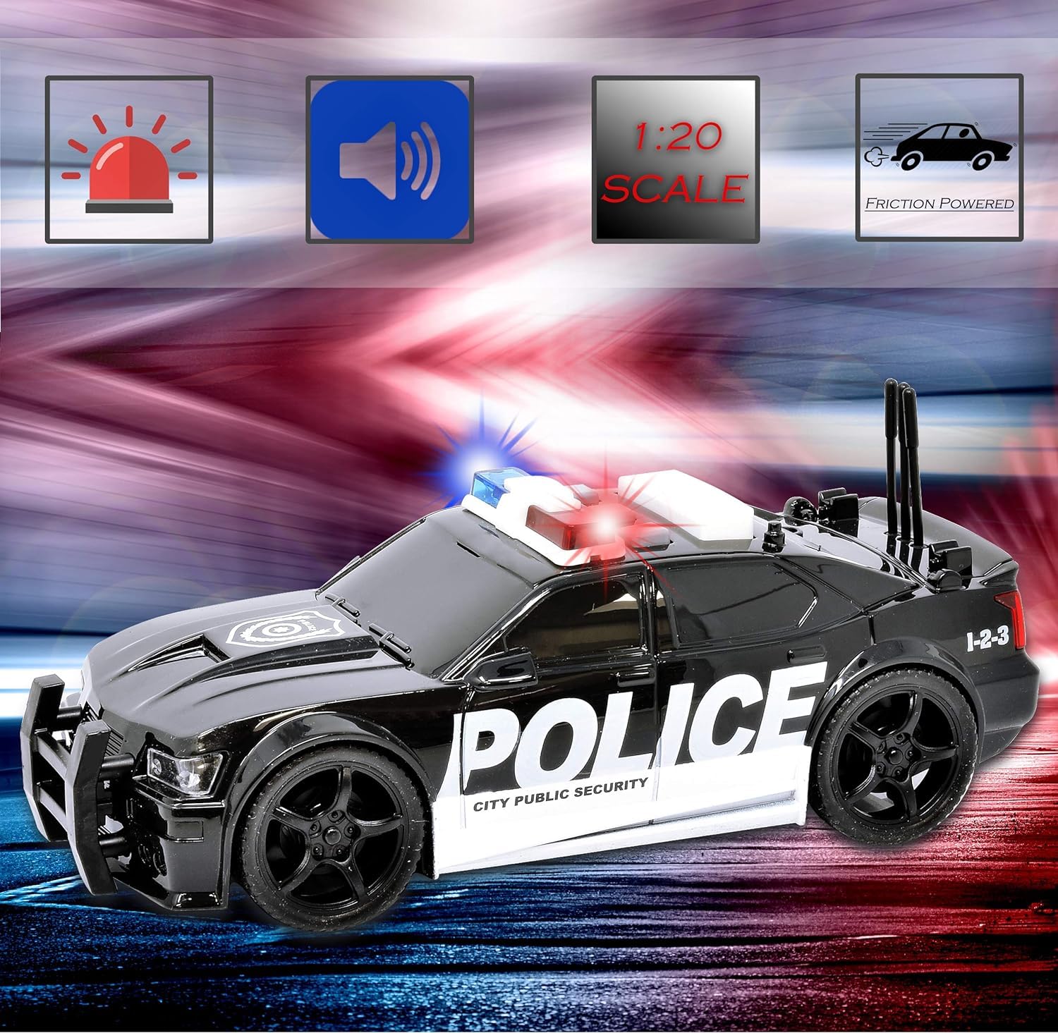 Police Remote Control Car - Image 2