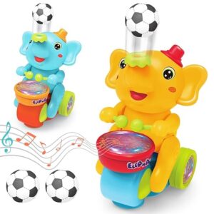 Elephant Musical Toy with Floating Ball & Lights
