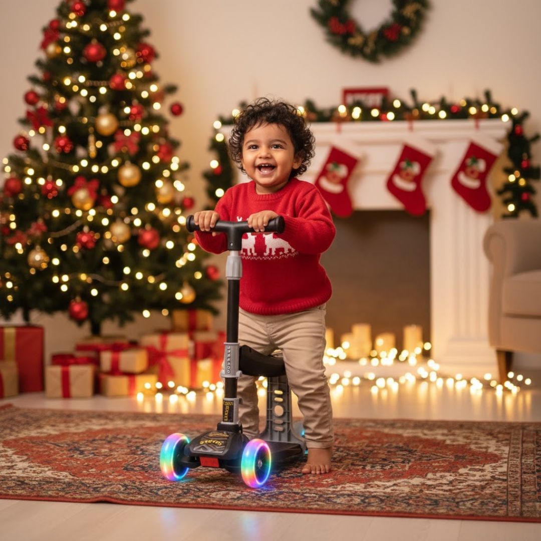 2-in-1 Kick Scooter with Removable Seat - Image 3