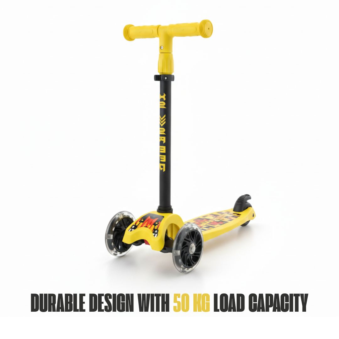 Pro Kick Scooter with Broad PU LED Wheels - Image 4