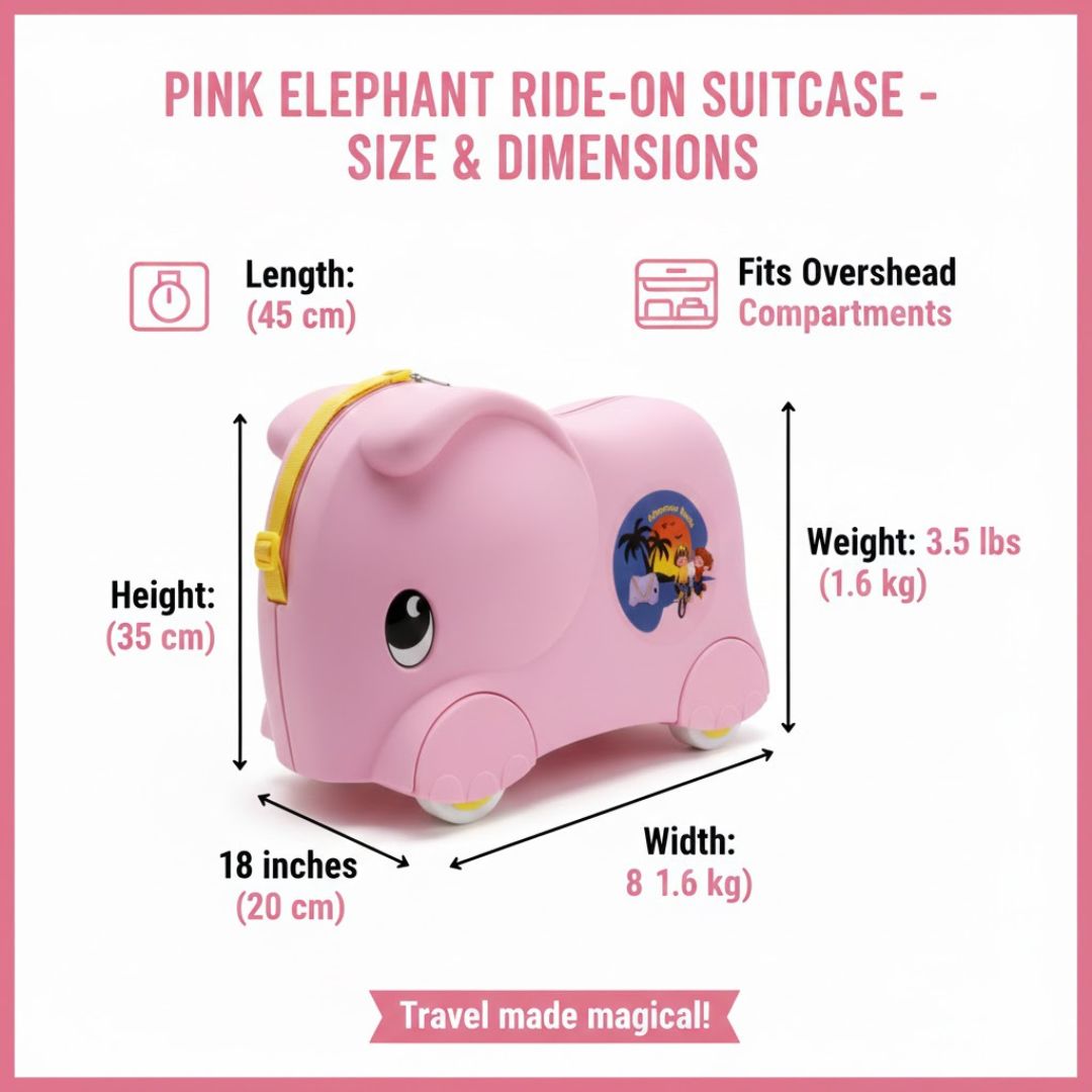 Ride-On Suitcase & Small Cabin Luggag - Image 3