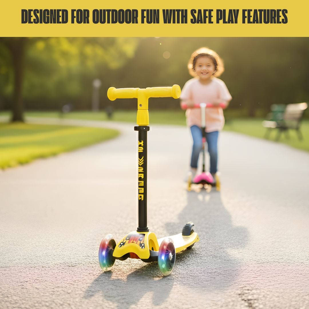 Pro Kick Scooter with Broad PU LED Wheels - Image 5