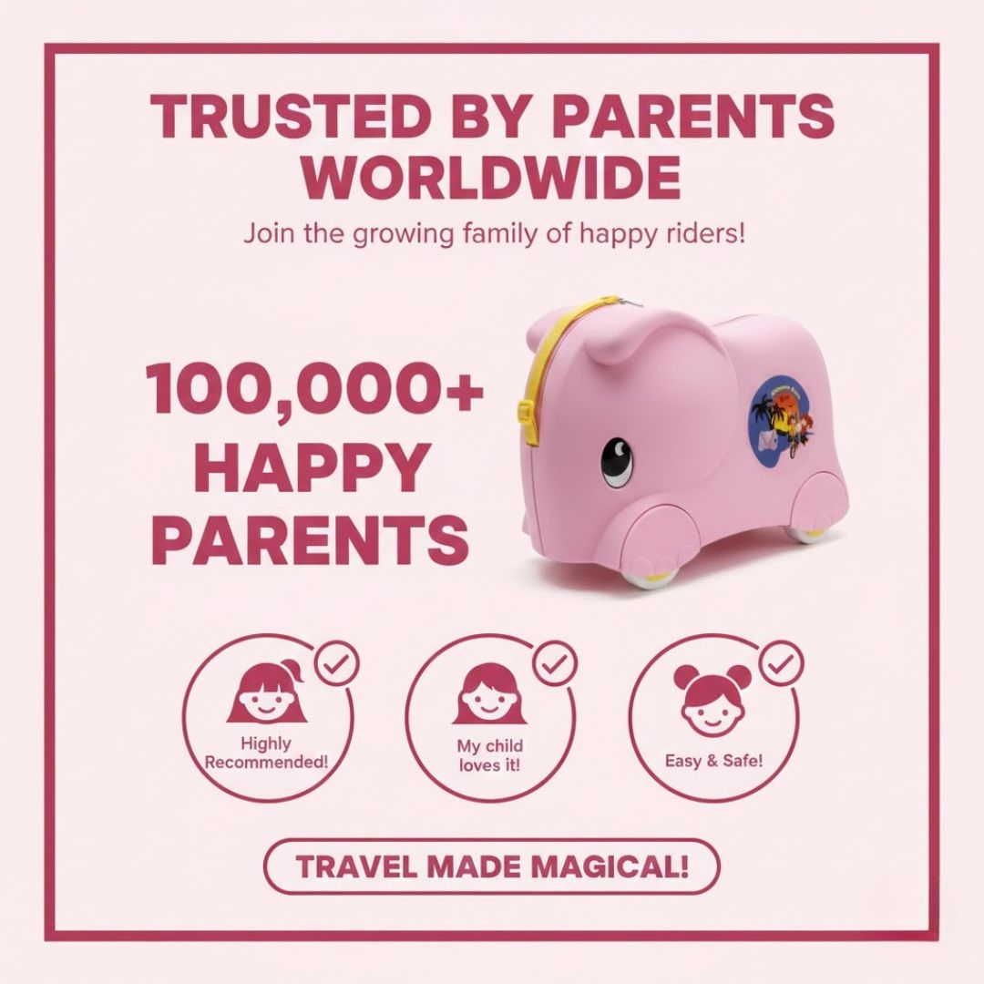 Ride-On Suitcase & Small Cabin Luggag - Image 4