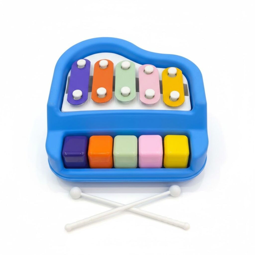 2-in-1 Piano Xylophone for Kids