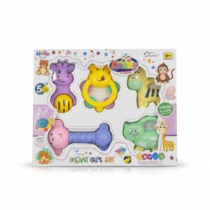 5-Piece Baby Rattle Gift Set