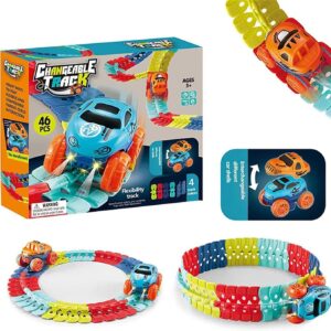 Flexible Race Track Toy Set for Kids