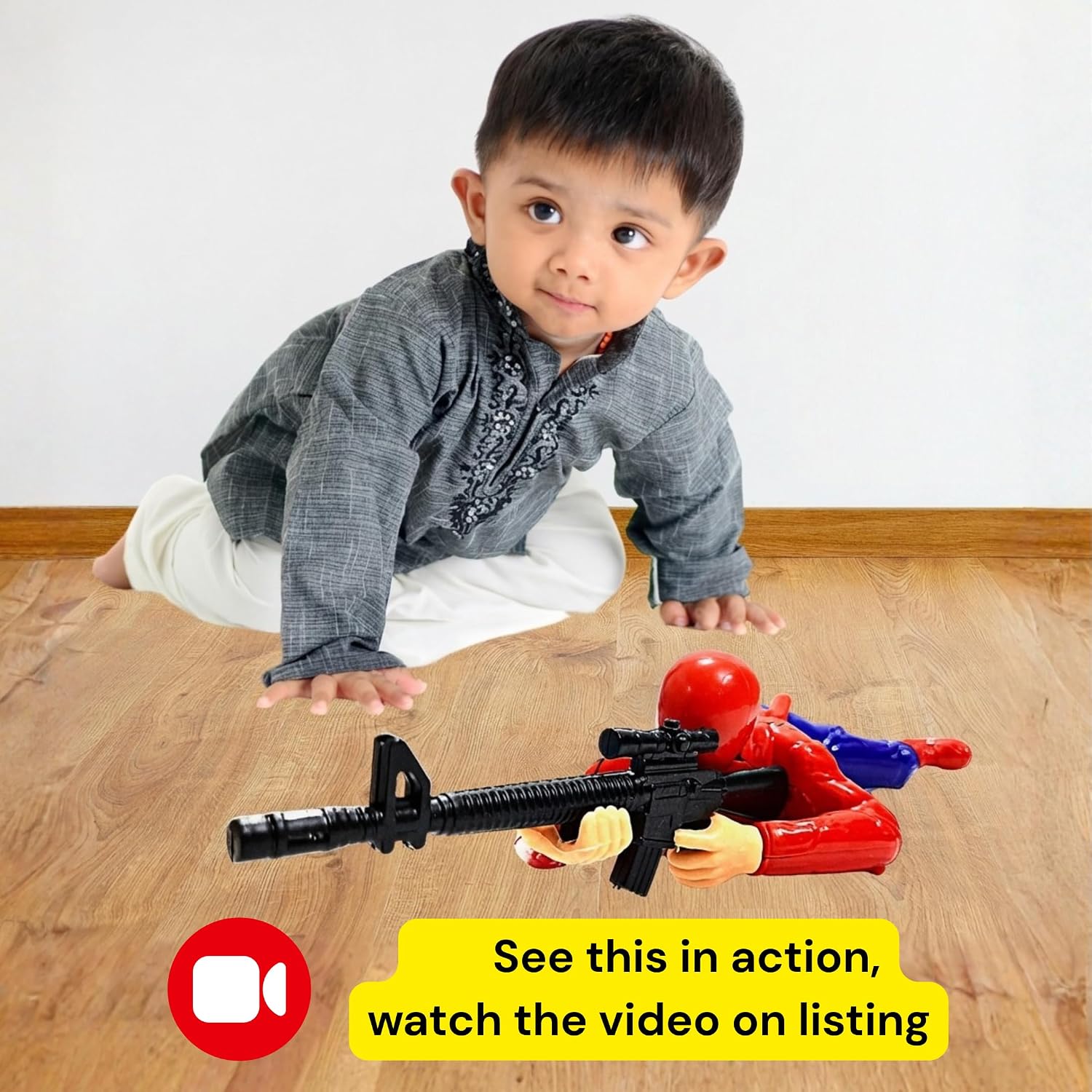 Crawling Superhero Toy - Image 7